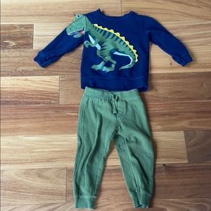 3t Dinosaur Sweatsuit